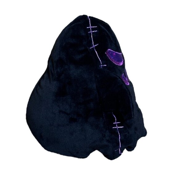 Reversible Plush Ghost and Monster Scary Ghost Stuffed Toy Black and White - Picture 5 of 11